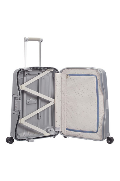 Samsonite S'cure Spinner 55cm -Silver