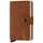 Secrid miniwallet vintage mv leather cognac front3qrtr