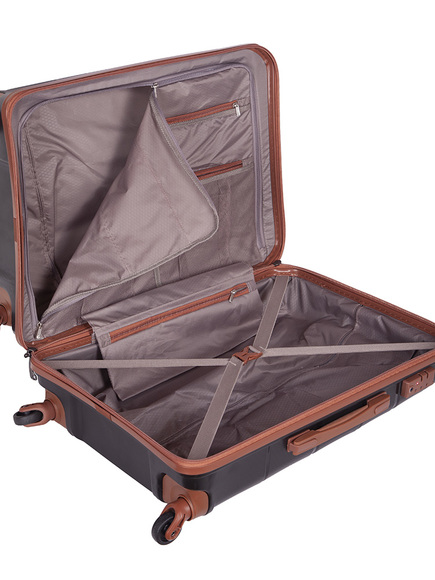 Cellini Spinn Carry on Black with tan
