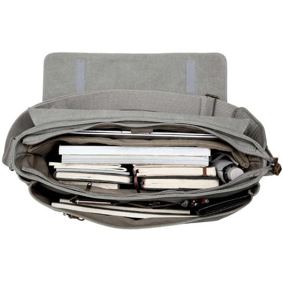 TROOP Laptop Large Messenger Bag Grey