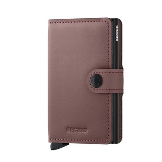 Secrid miniwallet matte rose front 600x